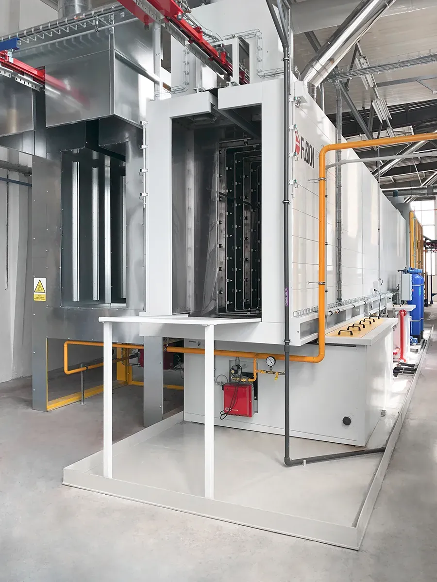 Pretreatment booth