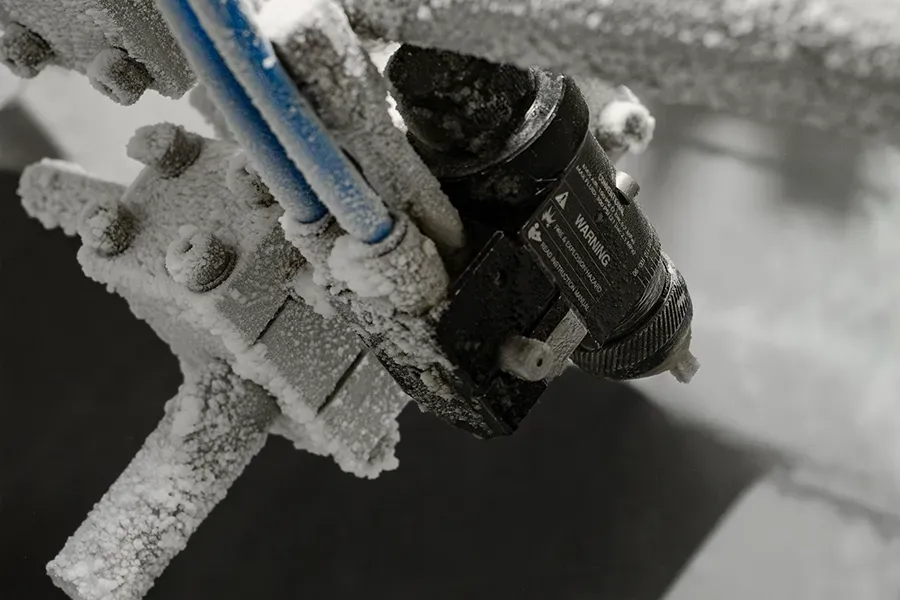 Top-coat application station