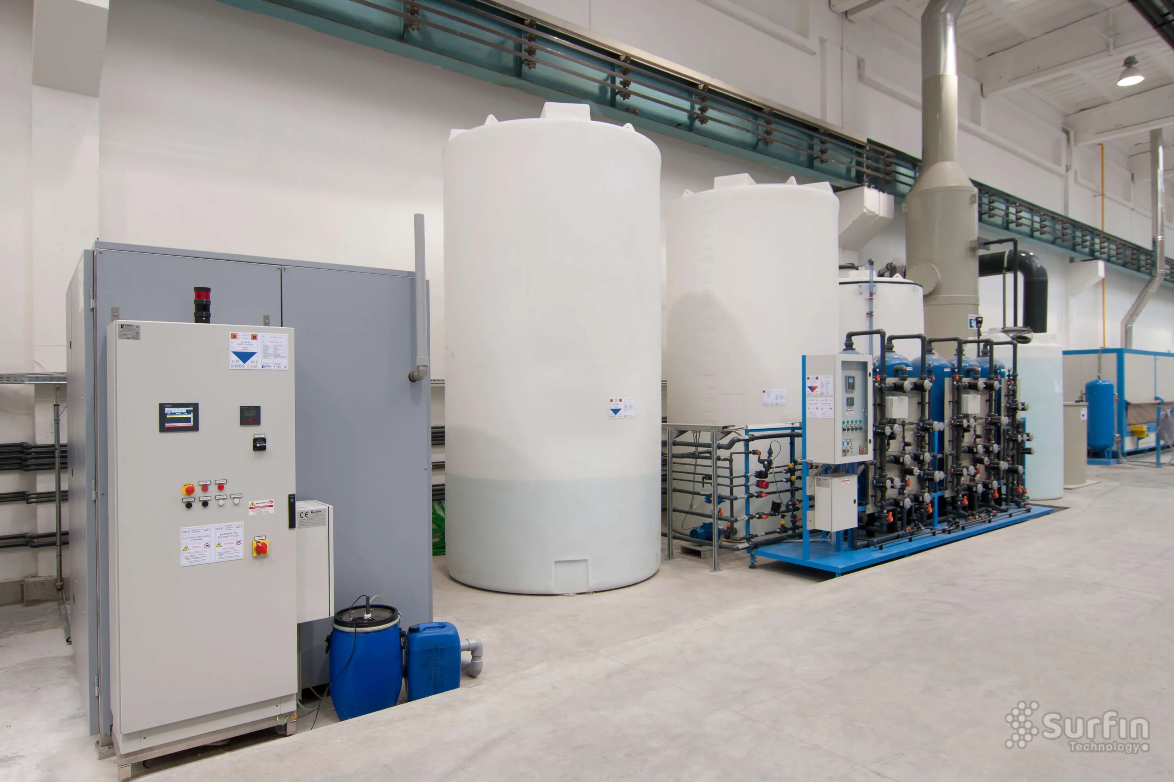 Industrial tanks for chemicals