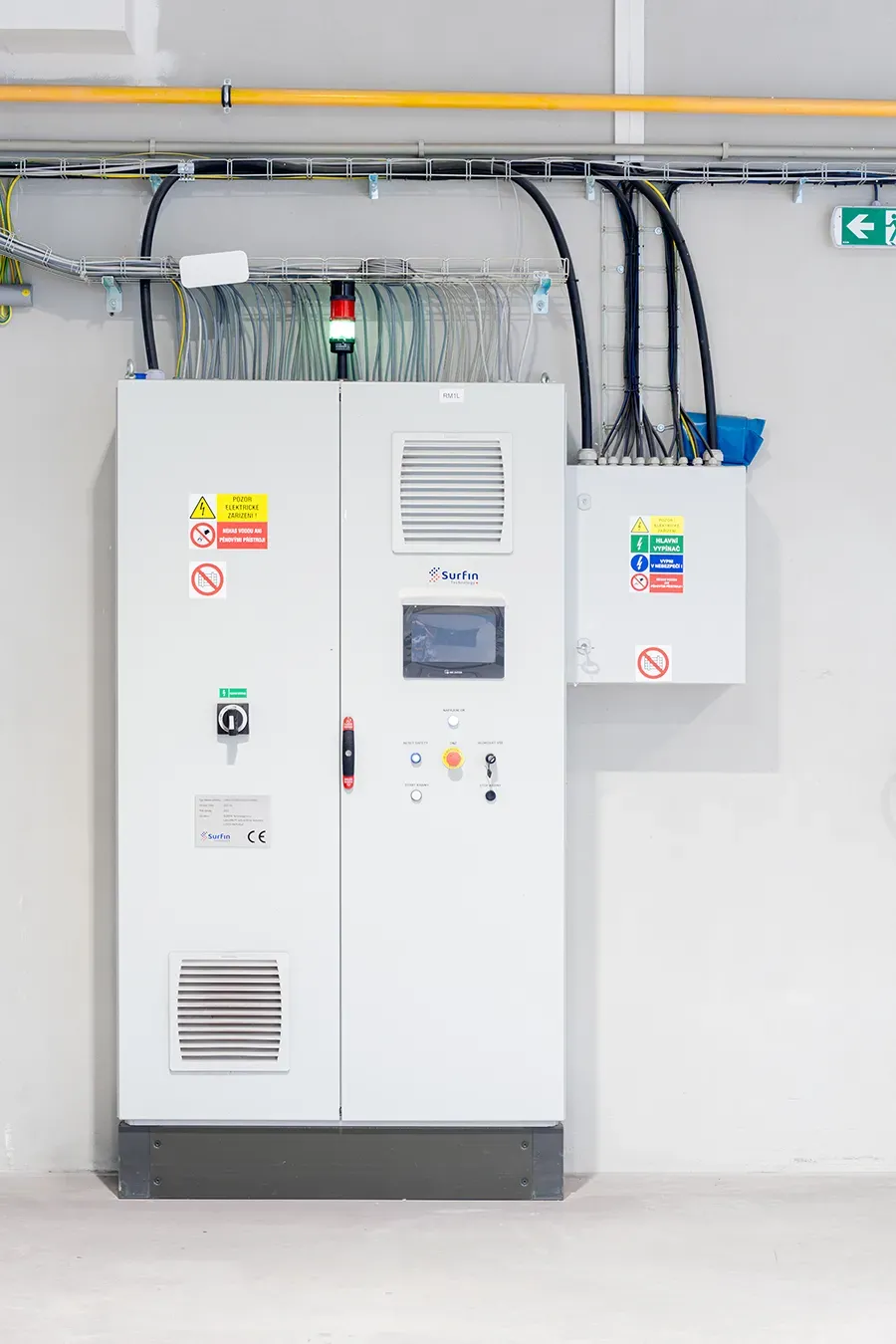 Esco control system main panel