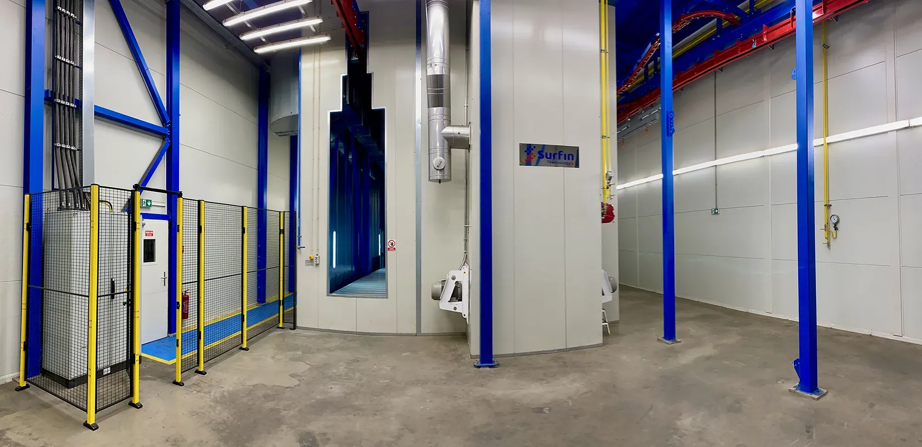 Cooling zone exterior shot