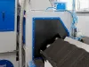 Roof tile exiting basalt granulate application