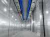 Drying oven inside view