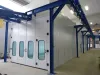 Wet coating line