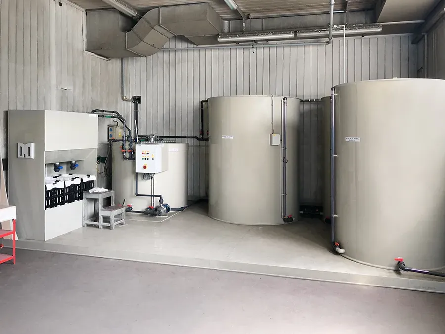 Demi water equipment