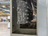 Part exiting infrared oven