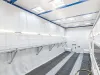 Blasting chamber interior