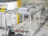 Storage area for hanged metal parts
