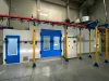 Coating line front view