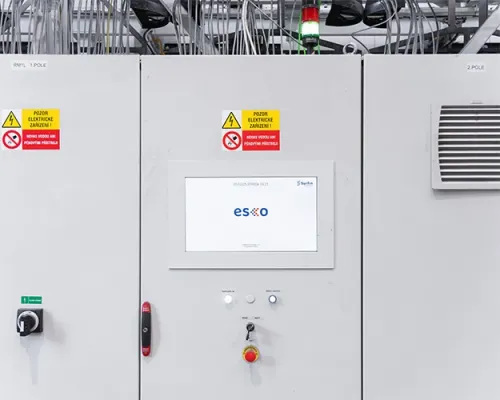 Control system Esco main panel
