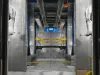 Freight wagon entering coating booth