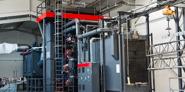 Blasting machine