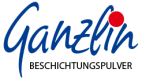 Logo společnosti Ganzlin, výrobce práškových barev