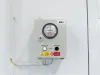 Coating booth pressure gauge