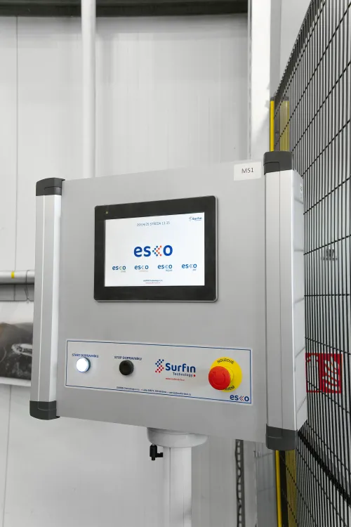 ESCO control system unhanging station panel
