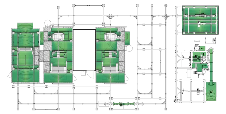 Layout of Hoxter’s Wet Coating Line