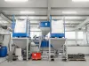 Dual basalt granule application station