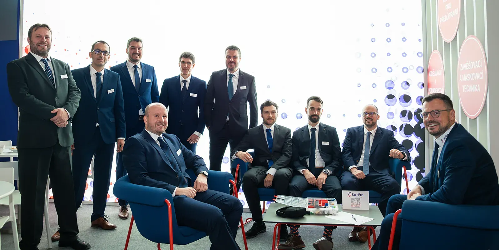 Zaměstnanci SURFIN Technology na MSV 2024