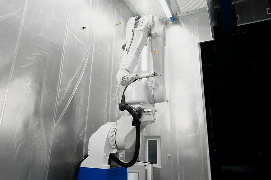 Seven axis coating robot