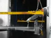 Wet paint robotic wagon coating