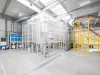 Lakovací kabina v cleanroomu a sušicí a vytvrzovací pec