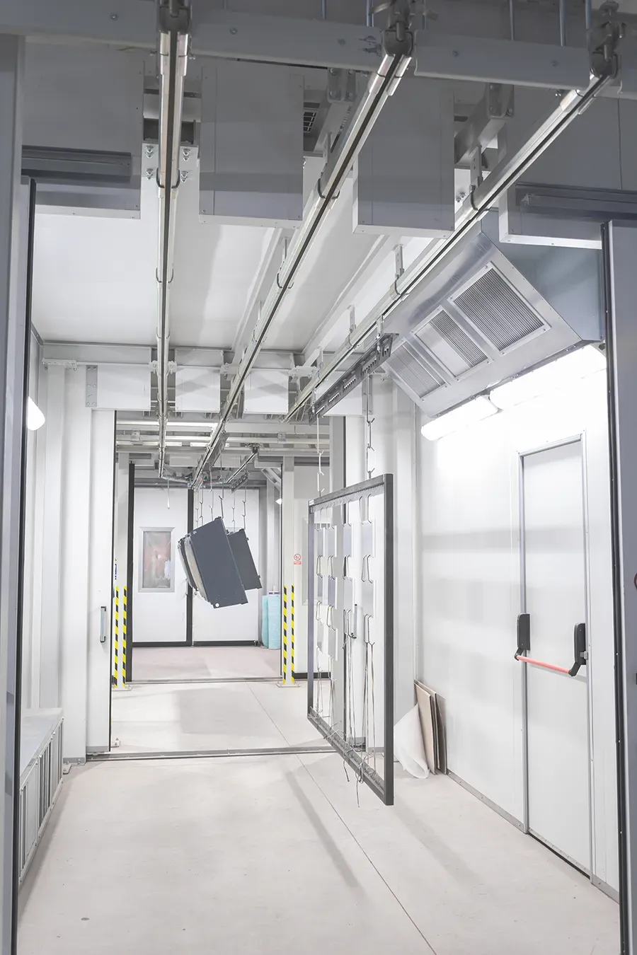 Drying oven and evaporation booth