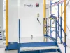 Powder coating booth