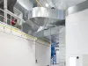 Compressor station air ventilation