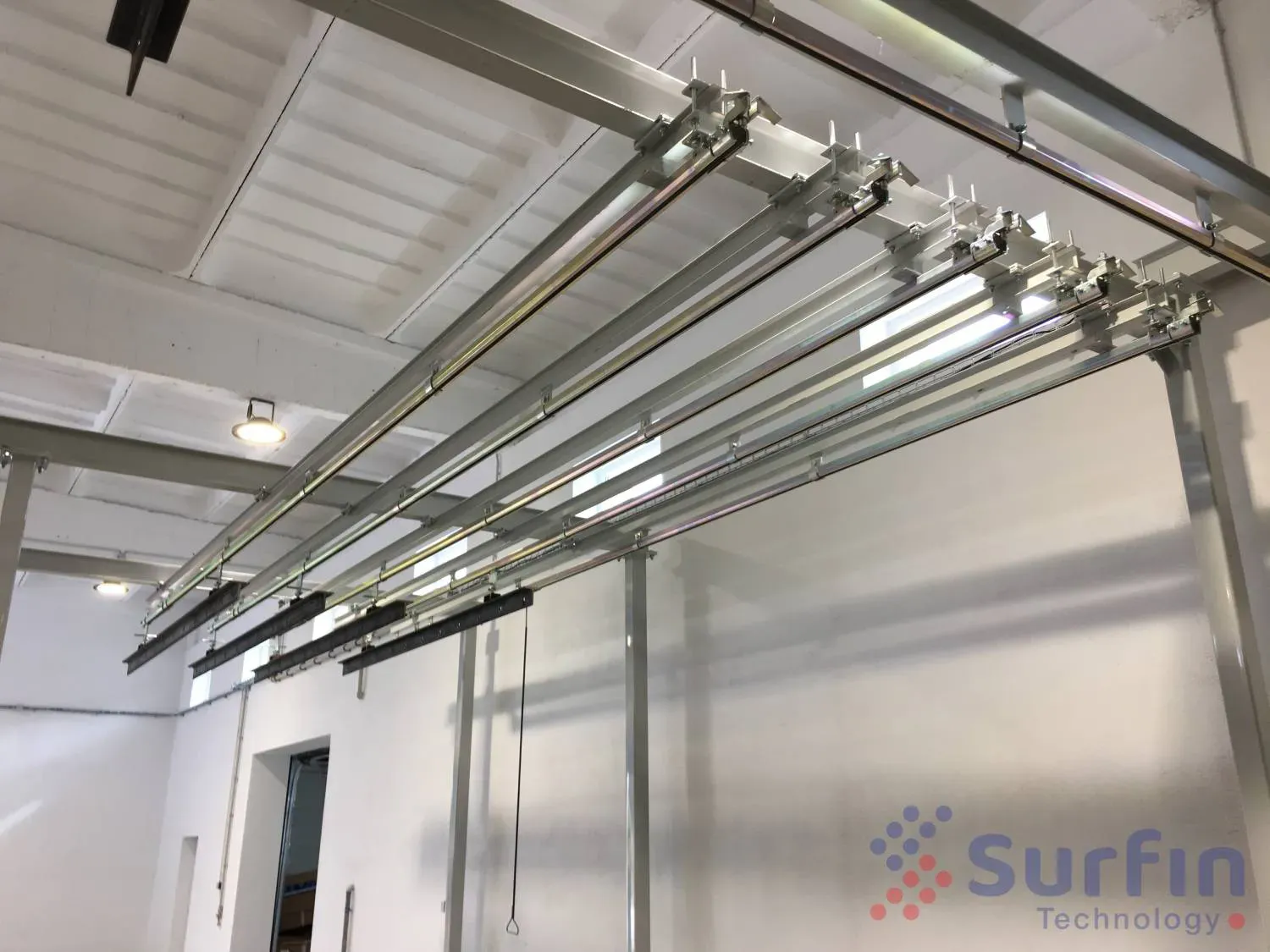 Overhead parts hanger