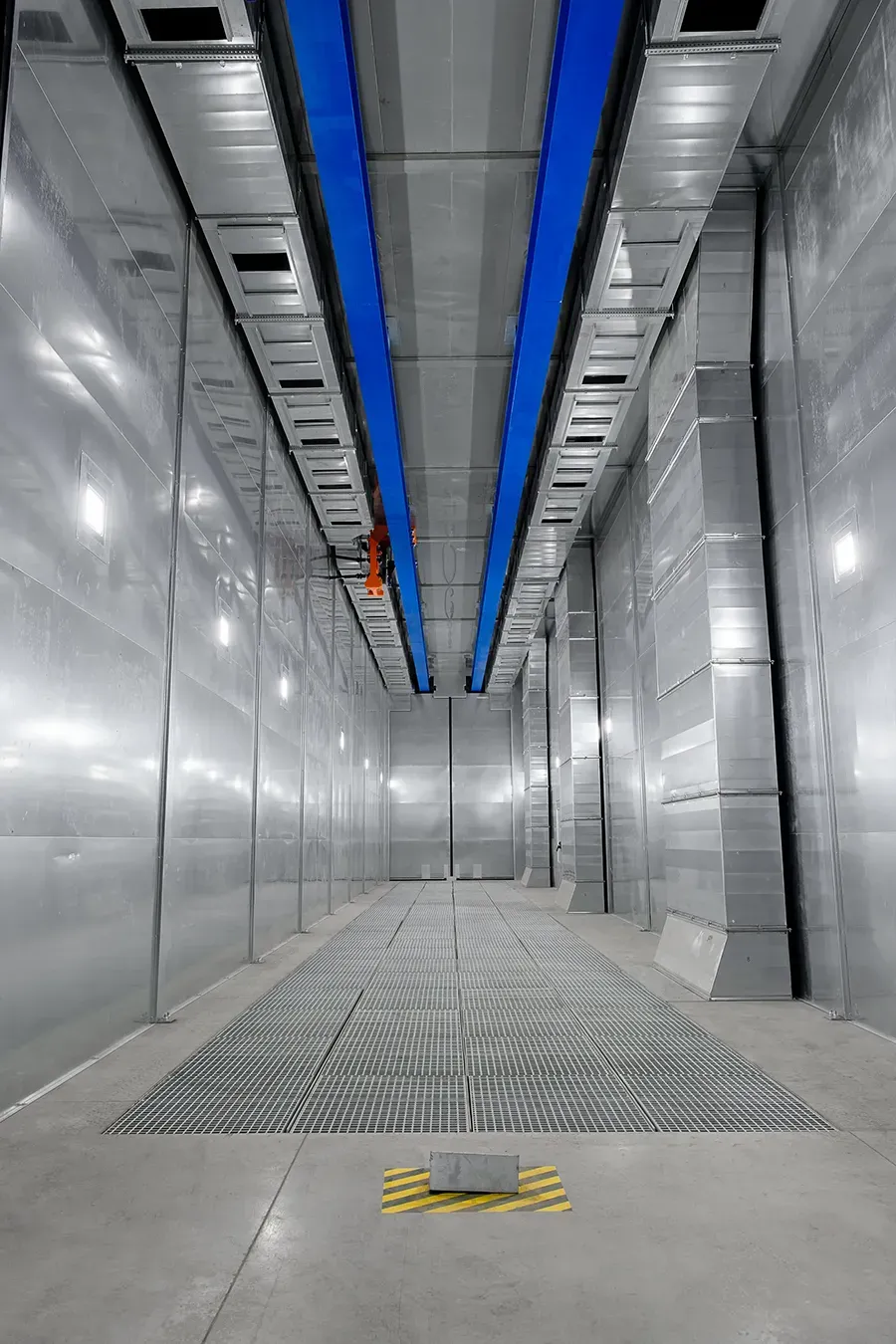 Drying oven inside view