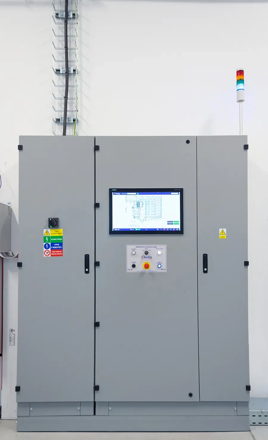 Esco control system main panel