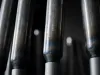 Pre-blasting steel cartridges close-up